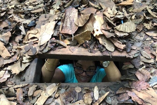 1-Day Cai Rang Floating Market-Biking & Cu Chi Tunnel Trip - Ben Dinh Tunnels and Cu Chi Legend: Crawling Through the War’s Plumbing