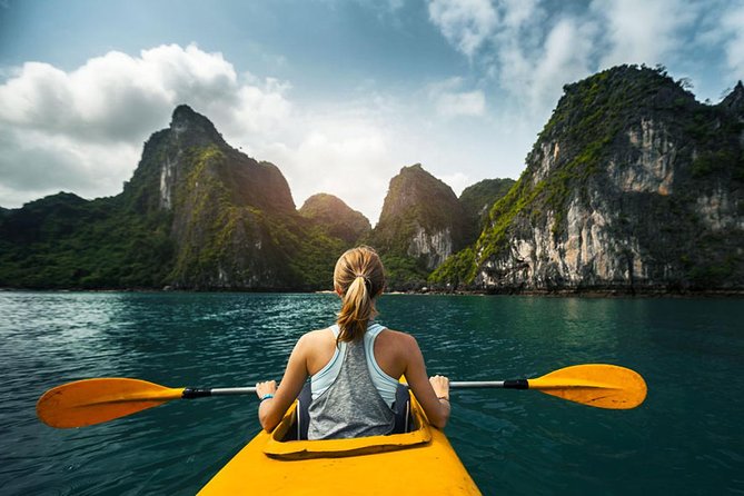 7 Days Package in Vietnam - Day 4 Halong Bay: Cruise Day With Kayak, Swim, and Night Atmosphere