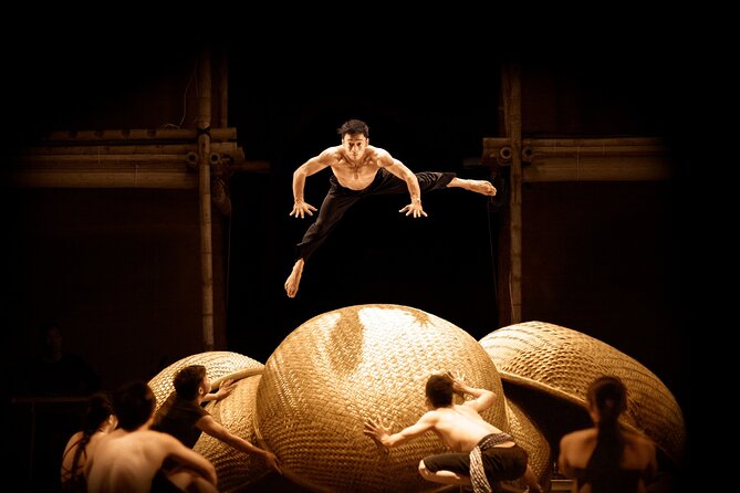 A O Show - Included: Tour guide, Car Pick Up And Drop Off - Inside Lune Production: Bamboo Circus Meets Contemporary Dance