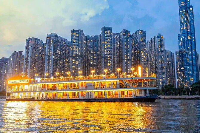Ben Thanh Princess Luxurious Dining Cruise in Ho Chi Minh City - A 2-Hour Saigon River Ride with City Lights and River Views