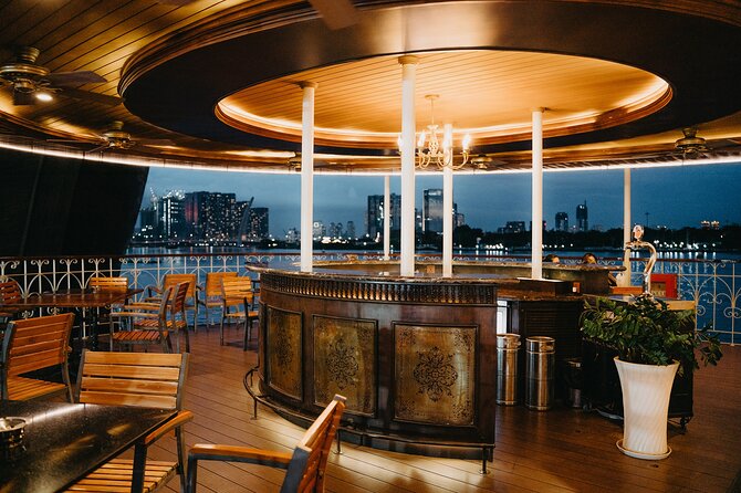 Ben Thanh Princess: Luxury Dinner Cruise on Saigon River - A White, Four-Floor Ship Made for Night Views