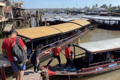 Cai Be Mekong Delta Tour: Cooking Class, Cycling & Craft Villages - Floating-market remnants on the Tien River: seeing a tradition in transition
