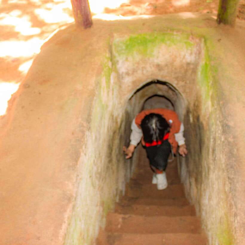 Cu Chi Tunnels Half-Day: Big Group Vietnam War Experience - Ben Duoc tunnels: kitchens, hospitals, and command spaces underground