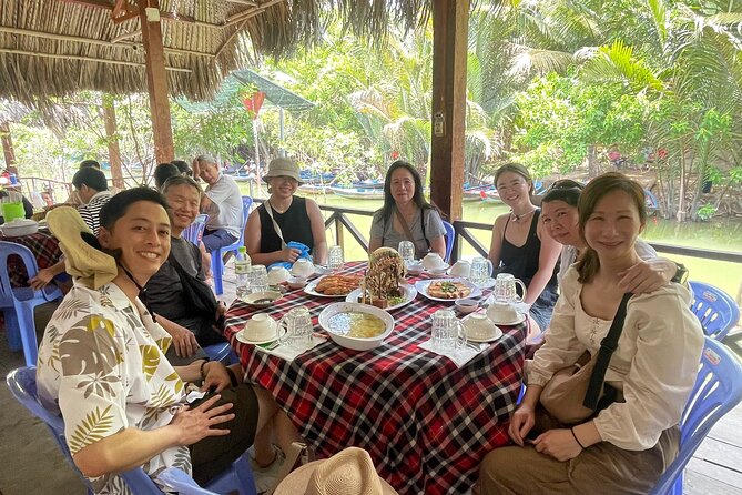 Deluxe Mekong Delta Tour to Floating Market 2 Days 1 Night Trip - Con Son Countryside Stops: Popped Rice, Areca Trees, and Fruit Garden Time