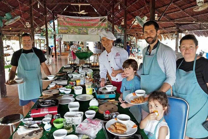 Discover vietnamese Agriculture,culture ,Cuisine and Cu chi Tunnels in Saigon - Organic farm harvest: scissors, baskets, and real food knowledge