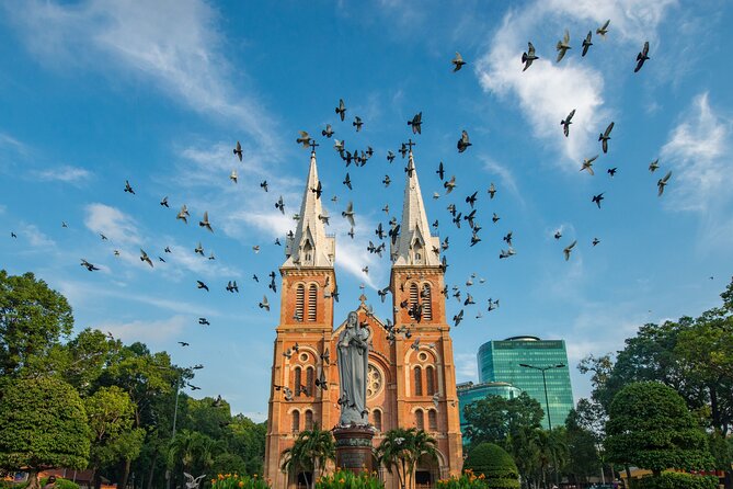 Essential Saigon Walking Tour: All Must-see - Notre-Dame Cathedral Basilica: French lines in Vietnamese light