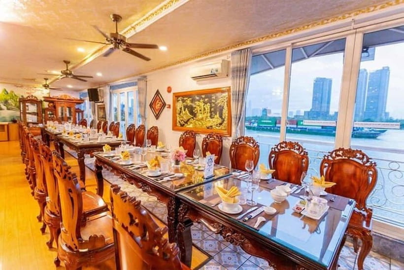 Experience Dinner On Luxury Cruise Along Saigon River - Pickup and Drop-Off: AC Comfort With One Real Risk