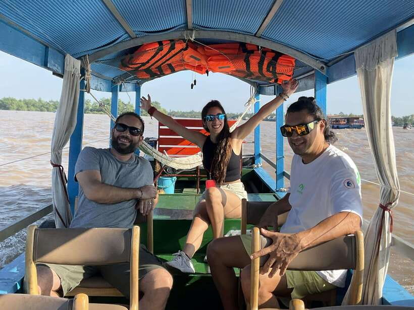 From HCM city 3-Day Mekong Delta Tour - Chau Doc - Day 3: Cai Rang Floating Market, noodle-making, and a Truc Lam calm break
