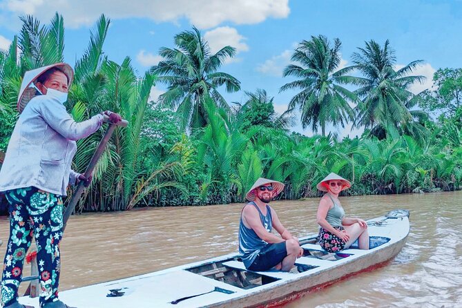 From HCM City: Mekong Delta Tour with Sampan Journey - Unicorn Islet: fruit, honey tea, and folk music with island village rhythm