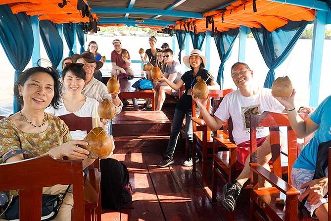 From HCM City: Mekong Delta Tour with Sampan Journey - Lunch on the delta: Vietnamese food with vegan options (and drinks cost extra)