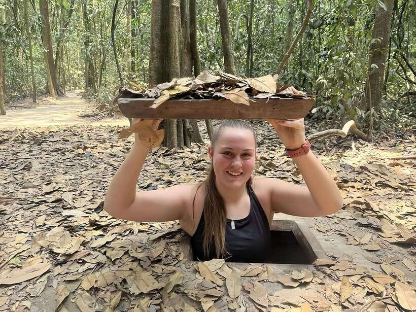 From HCM City: Visit Cu Chi Tunnels With A Small Group - Walking the underground city: tunnels, hideouts, and camouflage
