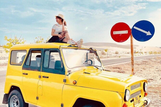 From HCM or Mui Ne: Mui Ne Jeep Sunrise/Sunset & ATV Adventure - Jeep timing, pickup, and the feel of a 5–11 hour day