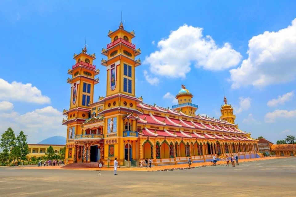 From Ho Chi Minh: Black Virgin Mount And Cao Dai Holy Mass - Legends, caves, and Buddhist-style architecture you can actually spot