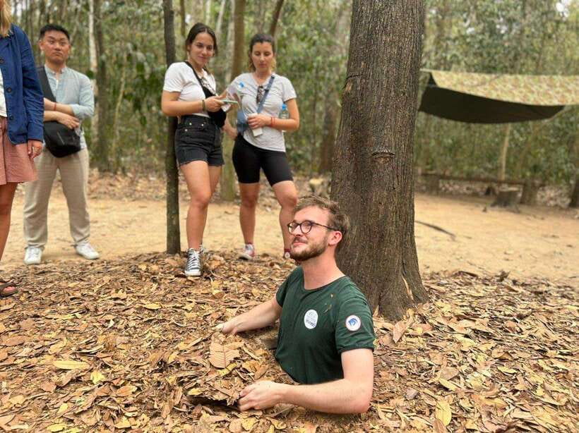 From Ho Chi Minh : Cu Chi Tunnels and Mekong Delta Day Trip - Trap Doors, Hidden Passages, and the Weight of Security