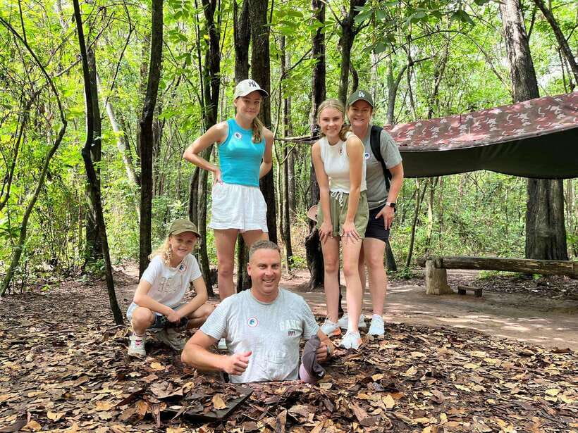 From Ho Chi Minh: Cu Chi Tunnels And Mekong Delta Full Day - The wartime-style tapioca snack and the Hoang Cam stove