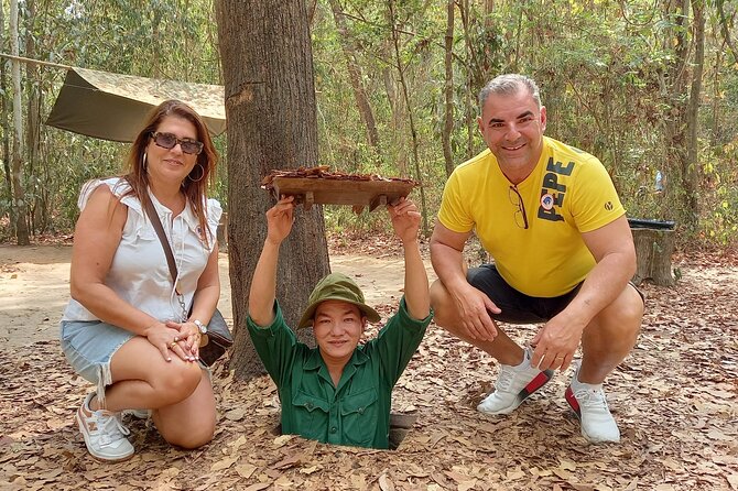 From Ho Chi Minh: Cu Chi Tunnels Half-Day History Tour with Guide - Food on the tour: steamed tapioca, hot tea, and what to expect