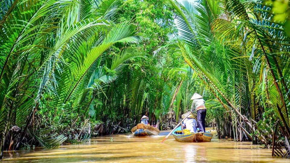 From Ho Chi Minh: Cu Chi Tunnels & Mekong Delta Full Day - The Hoang Cam stove and war-time food: what you taste matters here