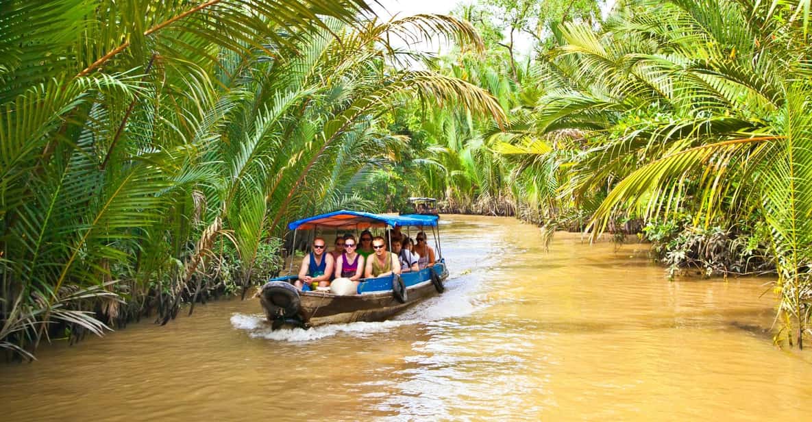 From Ho Chi Minh: Cu Chi Tunnels & Mekong Delta Full Day - Mekong Delta by boat and rowing canal: slow travel with real river life