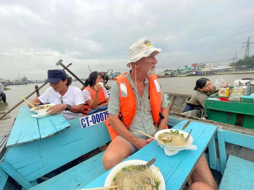 From Ho Chi Minh: Mekong Delta 3-day w Tra Su Forest - Ben Tre coconut candy factory + rowing boat lunch area: worth it, but don’t expect a surprise