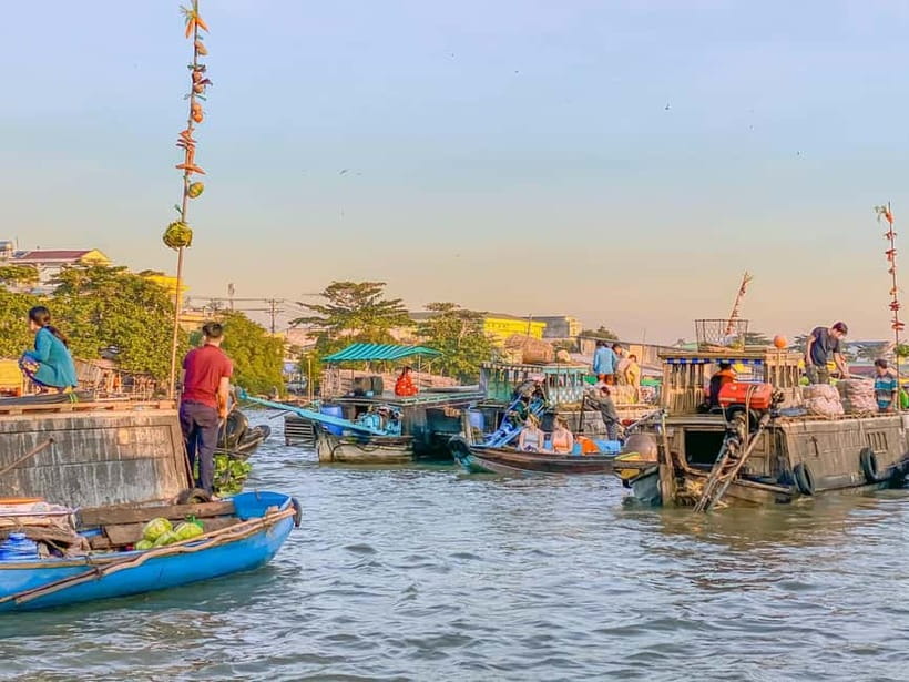 From Ho Chi Minh: Mekong Delta 3-day w Tra Su Forest - Cần Thơ night: cruise dinner and Ninh Kiều walking street
