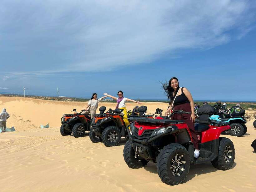 From Ho Chi Minh: Mui Ne daily tour (With Jeep Or ATV) - ATV Quad Ride Over White Dunes: The Fun Part, With a Hidden Cost Question