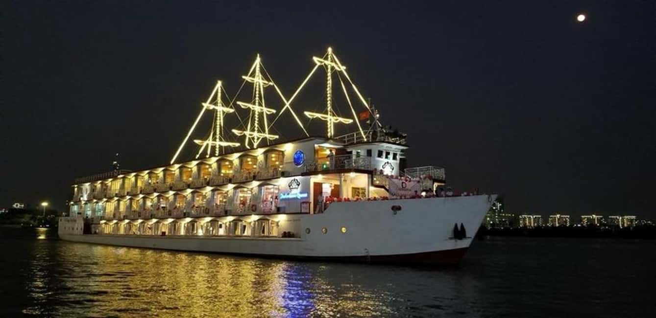 From Ho Chi Minh: Private Table Dinner on cruise Saigon - Why a private Saigon River dinner beats dinner on land