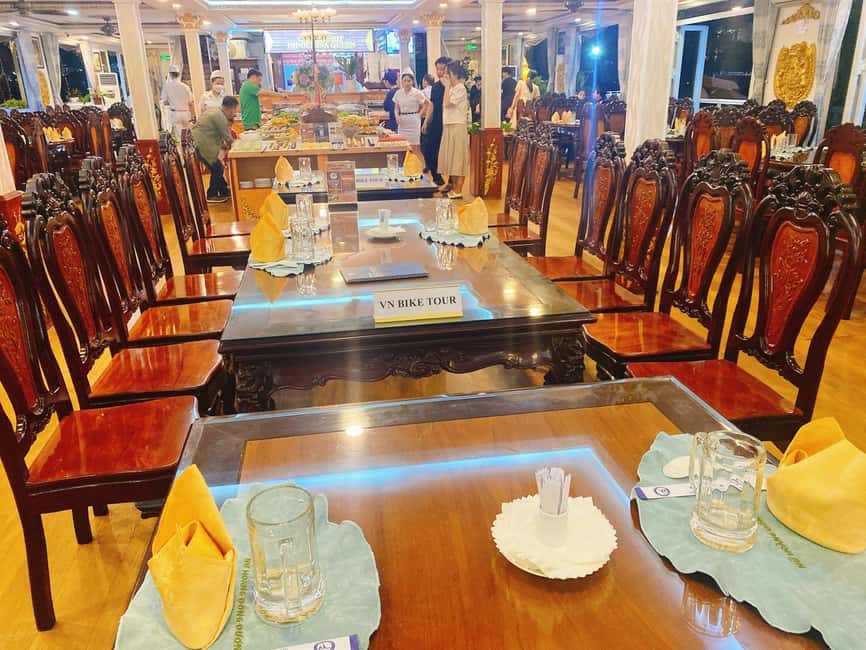 From Ho Chi Minh: Private Table Dinner on cruise Saigon - Dinner on board: Vietnamese classics plus international comfort