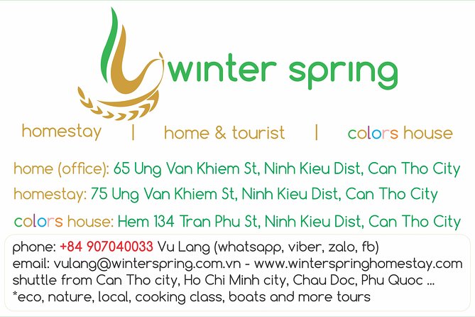 FULL Day - CAI RANG FLOATING MARKET, COOKING CLASS AND EXPLORE THE COUNTRYSIDE - Countryside Rhythm: Rice Fields, Seasonal Fruit, and Picking Your Own