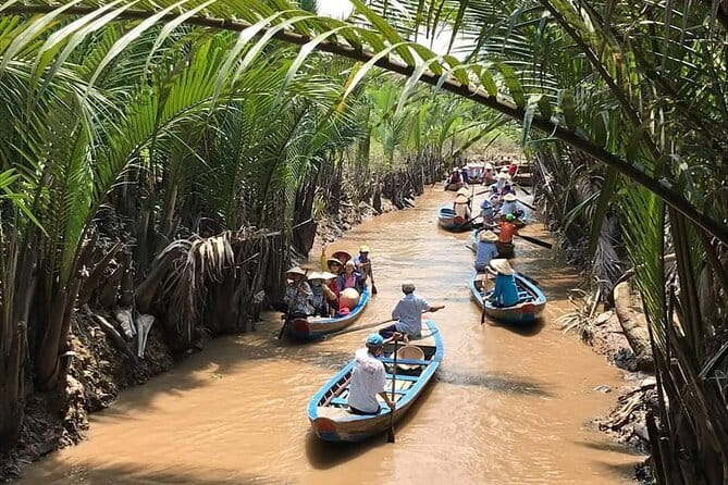 Full day Cu Chi Tunnels and Mekong Delta - Rowboats on the canals and a short village bike ride