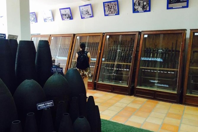 Full-Day Cu Chi Tunnels with Ho Chi Minh City Tour - War Remnants Museum: the above-ground side