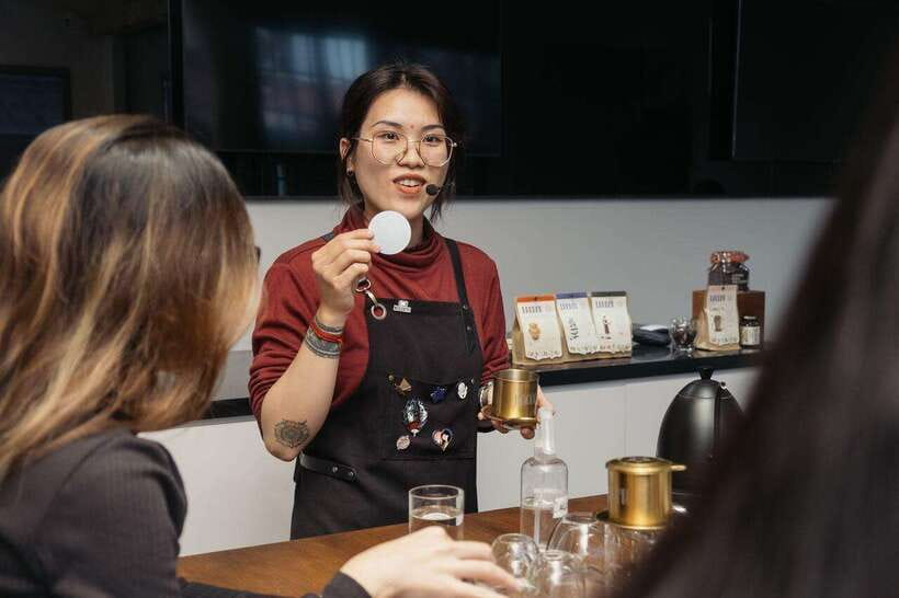 Hands-on Discovery of Vietnamese Coffee & Culture - Brewing Lacàph filter coffee: flavors you can copy at home