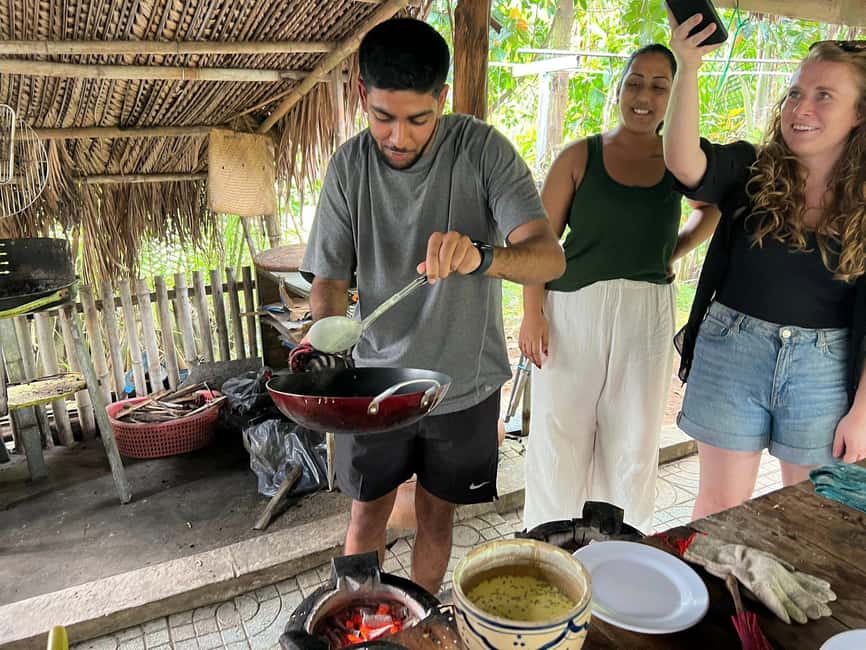 HCMC: Mekong Delta 2-Days My Tho–Ben Tre & Cai Rang Market - Riverside lunch in a garden restaurant, plus real free time