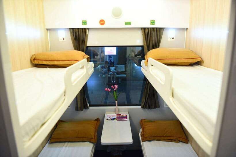 Ho Chi Minh: A comfortable safe trip to Phan Thiet by Train - A/C comfort you can actually use: sitting, walking, and relaxing