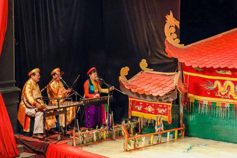 Ho Chi Minh: Authentic Vietnamese Dinner & Water Puppet Show - The Live Orchestra and Rural Folklore Stories