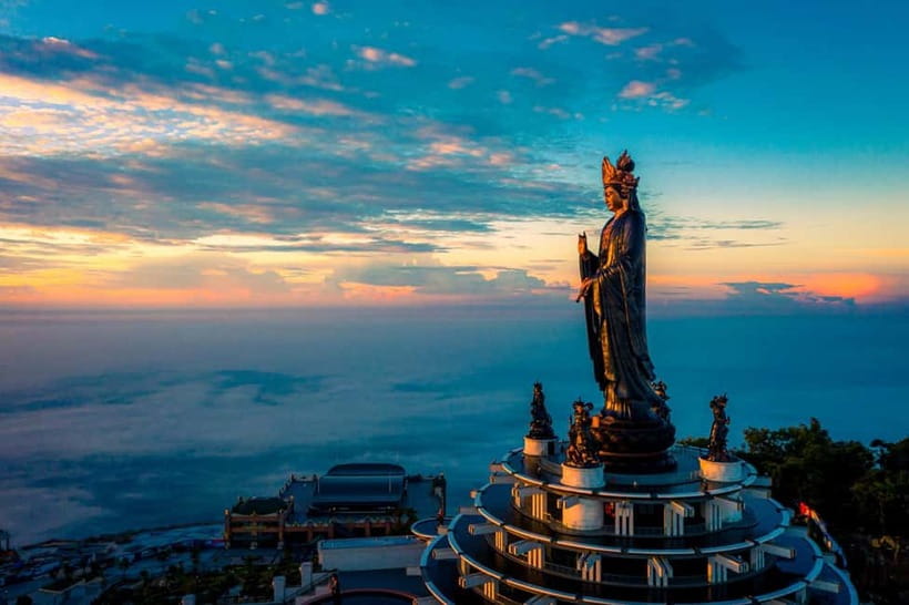 Ho Chi Minh: Black Virgin Mountain Cable Car &Cao Dai Temple - Bà Đen Legends on the Mountain: Laughing Buddha, Lotus Pagoda, and Hidden Tunnels