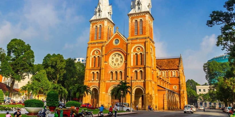 Ho Chi Minh City Highlights: Private or Group Half-Day Tour - Notre Dame Cathedral: Exterior Photos Without the Time Sink