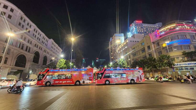 Ho Chi Minh City: Late-Night Open-Top Bus Tour - District 3 on the return: lights, riverfront, and the city’s nighttime mood
