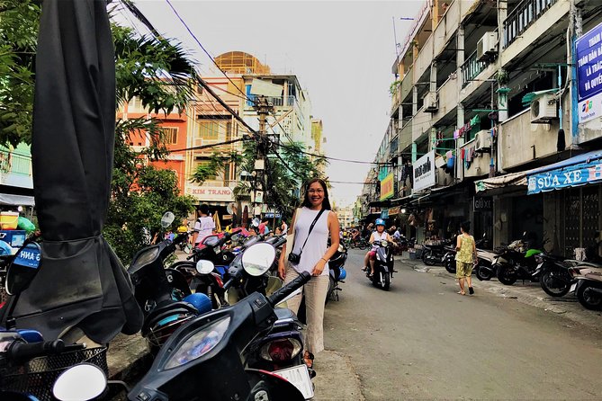 Ho Chi Minh city Street Food by scooter tour | female driver - Scooter safety and comfort: helmets, pace, and what to wear
