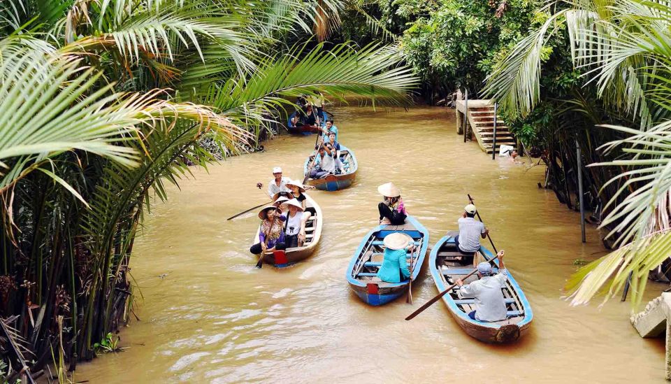 Mekong Delta 2 Days: Floating Markets & Cultural Exploration - Rowing Boat Through Nipa Palms: The Mekong Seen at Human Speed