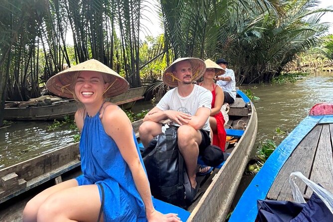 Mekong Delta Guided Tour from Ho Chi Minh City - The row-boat canal ride: under bridges, through shade