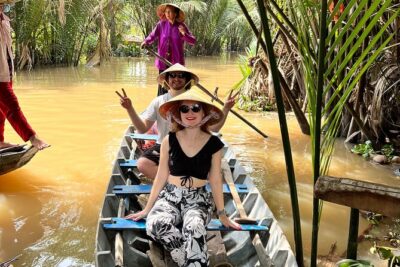 Mekong Delta tour: My Tho - Ben Tre 1 day by DGT - My Tho by boat and sampan canals: fruit, honeybee tea, and small-island life