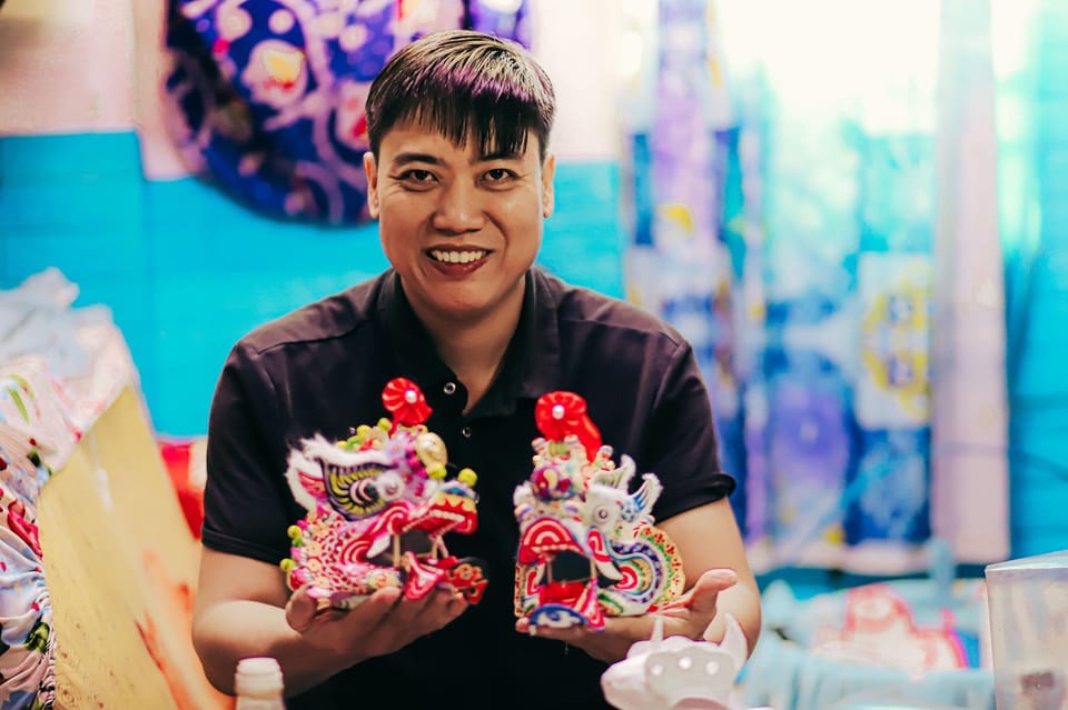 Mini Lion head decoration workshop - Timing and how to plan your day in Ho Chi Minh City