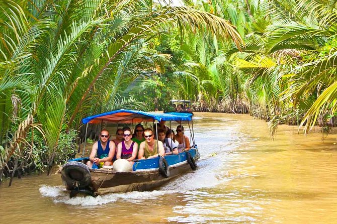 My Tho Ben Tre Mekong River full day trip - Tien River cruise: finding Dragon, Unicorn, Phoenix, and Tortoise