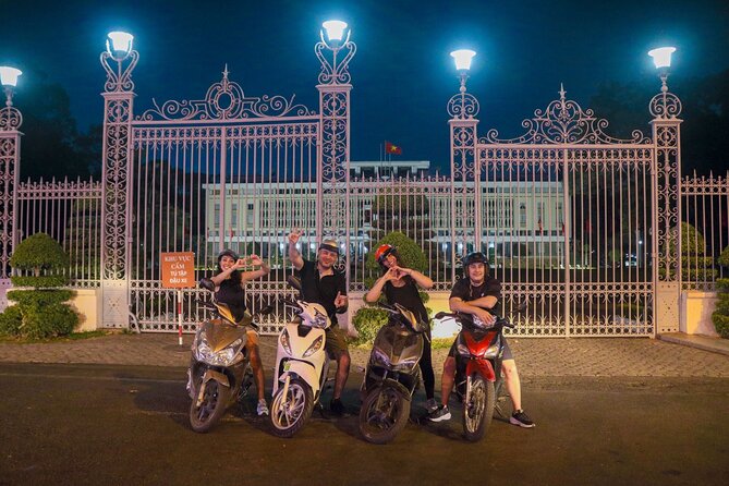 Private Discover Saigon Hidden Spots on Night Motorbike Adventure - Cross Flower Market at night: color and atmosphere without rushing