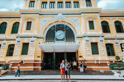 Private Ho Chi Minh City Tour By Car | Saigon Adventure - Colonial landmarks: Central Post Office, Notre Dame, and the Opera House