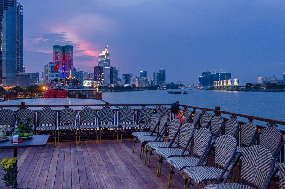 Private Jeep Tour Saigon by Night & Cruise Dinner with Music - Dinner and the Music Show by Duc Dau
