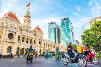 Private Saigon Highlights Tour by Car – Flexible Half Day - Notre-Dame Cathedral and Saigon Central Post Office: French-colonial icons side by side
