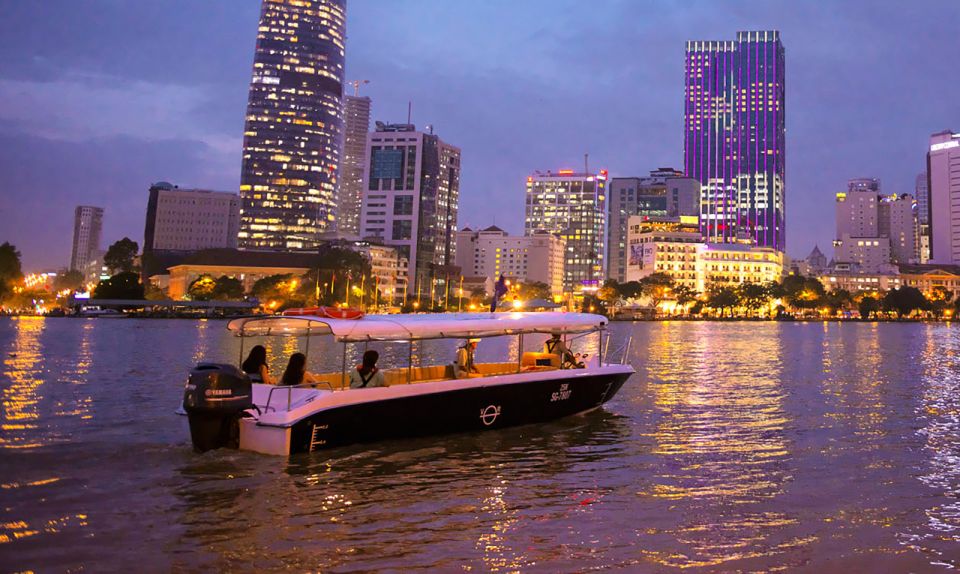 Romantic Sunset Cruise by Speedboat - Passing Nha Rong Wharf (Dragon House) and the French-colonial imprint