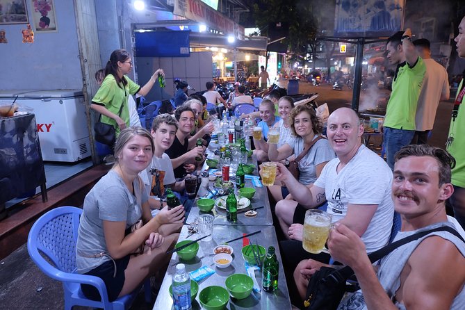 Saigon After Dark and Street Food by Motorbike and Scooter - District 4: why the tour talks about people, not just places