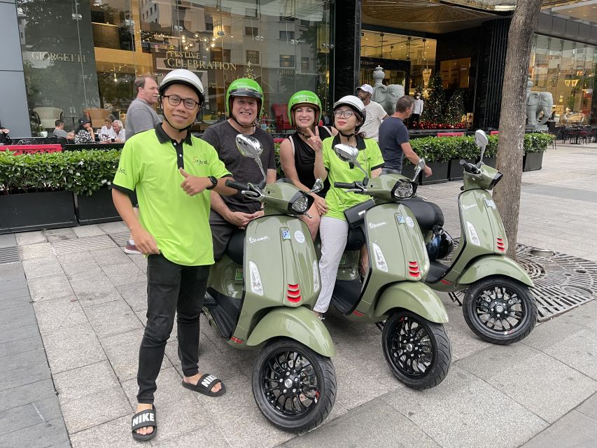 Saigon: Night Craft Beer And Street Food Tour By Vespa - Rooftop sunset beers: where the tour sets the mood